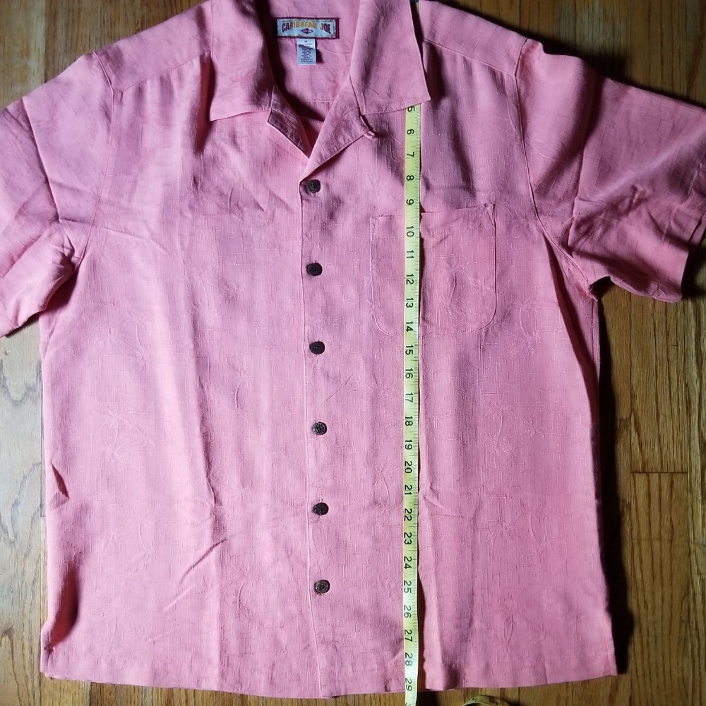 Caribbean Joe Tropical Hawaiian Shirt Medium